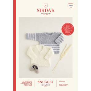 Sweaters in Sirdar Snuggly Snowflake Chunky (5393)