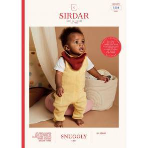 Romper and Neckerchief in Sirdar Snuggly 4 Ply (5508)