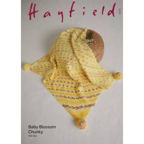 Blanket in Hayfield Baby Blossom Chunky (5575)