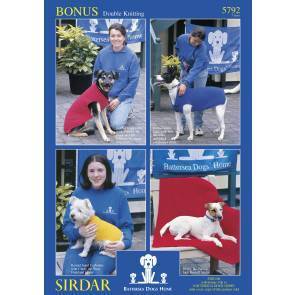 Dog Blanket and Coat in Sirdar Bonus DK (5792)