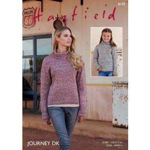 Sweaters in Hayfield Journey DK (8192)