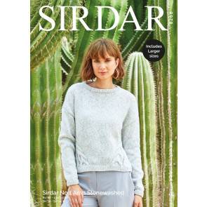 Sweater in Sirdar No.1 Aran Stonewashed (8268)