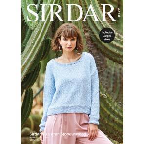 Sweater in Sirdar No.1 Aran Stonewashed (8272)