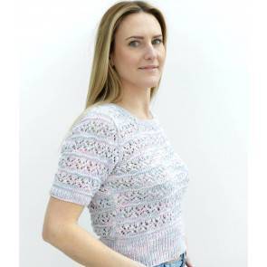 Vintage Womens Lace Top in Elements Urban Prints Knitting Pattern