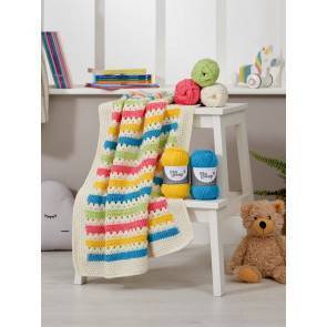 Carnival Crochet Baby Blanket Kit