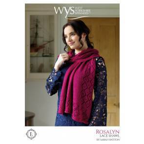 Rosalyn Shawl in West Yorkshire Spinners Exquisite Lace Pattern