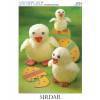 Chicks in Sirdar Snuggly Snowflake DK (3024)