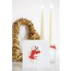 Snowman Christmas Card Crochet Pattern