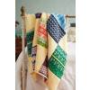 Fair Isle Square Blanket Knitting Pattern