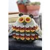 Crocodile Stitch Owl Crochet Pattern
