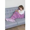 Kids Mermaid Tail Blanket Crochet Pattern
