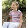 Girls Top in Elements Colours Adventure Isle DK
