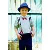 Boys Bow Tie And Braces Jumper Knitting Pattern
