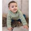 Child's Cotton Cable Hoodie in Emu Cotton DK (3014)