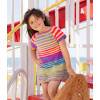 Child's Short Sleeve Dress in Emu Funfair Helter Skelter (4010)