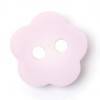 Milward Buttons - Size 12mm, 2 Hole, Pink, Pack of 5