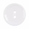Milward Buttons - Size 15mm, 2 Hole, White, Pack of 5