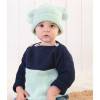 Two Tone Baby Jumper and Hat in Emu Treasure DK (2019)