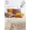Bed Runner and Cushions in King Cole Big Value Tweed DK (5712)