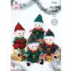 Playful Elves in King Cole Tinsel Chunky (9164)