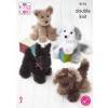 Dog Toys in King Cole Moments DK (9172)