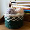 Maderia Basket in Lion Brand Touch Of Alpaca Thick & Quick (M22088) - PDF - Print at Home