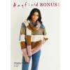 Sweater and Scarf in Hayfield Bonus Chunky Tweed (10339)