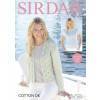 Jacket and Top in Sirdar Cotton DK (8121)