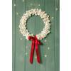 Christmas Snowflake Crochet Wreath