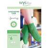 Cascading Vine Socks in West Yorkshire Spinners Signature 4 Ply Pattern