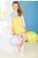 Girls Tunic Dress in ABC Yarn Pik 'n' Mix