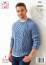 Sweaters in King Cole Fashion Aran (5951)