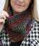 Moss Stitch Cowl in YarnArt Color Wave