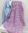Vintage Baby Cot Blanket in YarnArt Jeans Craz