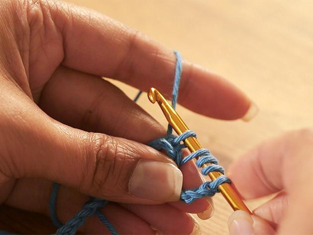 How to crochet: Triple-treble stitch