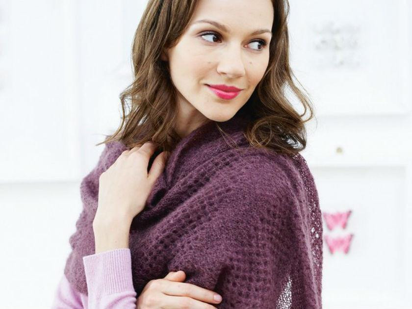 Luxurious mohair knitting patterns