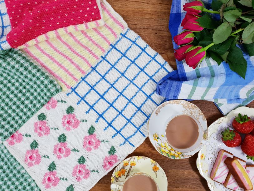 Afternoon Tea Blanket Knit Along The Knitting Network
