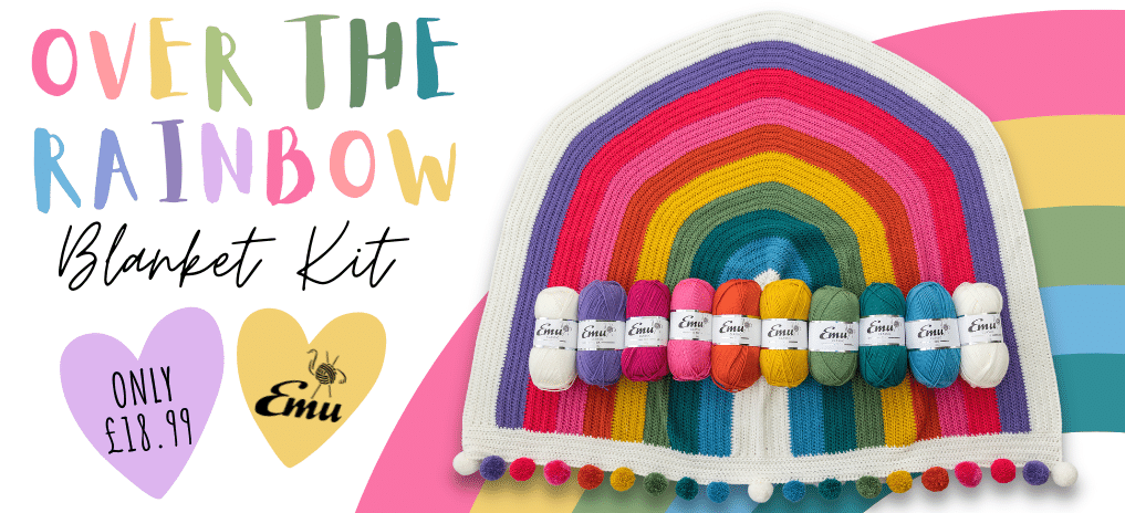 NEW! Over The Rainbow Blanket Kit